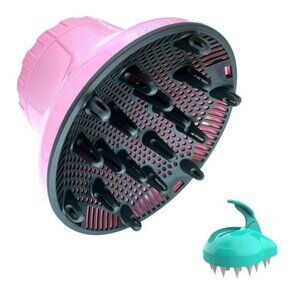 New Universal Hair Diffuser for 1.4"-2.6" Blow Dryers, Diffuser Hair Dryer